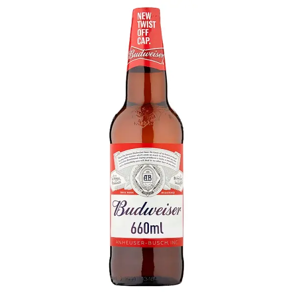 Budweiser 620/660ml Bottle Single