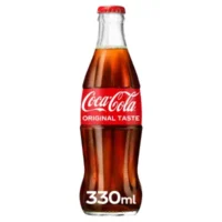 COCA COLA GLASS BOTTLE 330ML
