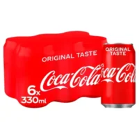 COCA COLA ORIGINAL 6PK CAN 330ML