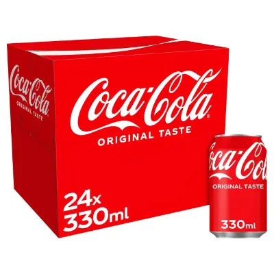 COCA COLA ORIGINAL CAN 330ML