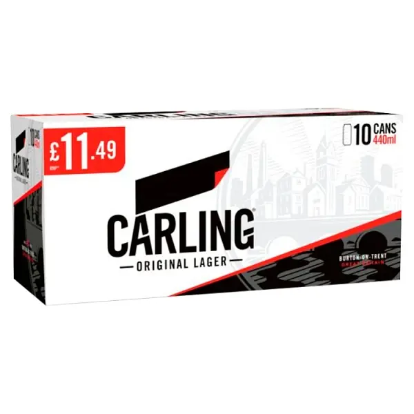 Carling 10 Pack of 440ml