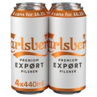 Carlsberg Export 4 Pack Can Pm £6.25 4.8% 440ml