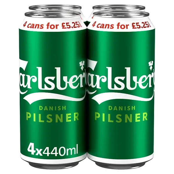 Carlsberg 4 Pack of 440 ml