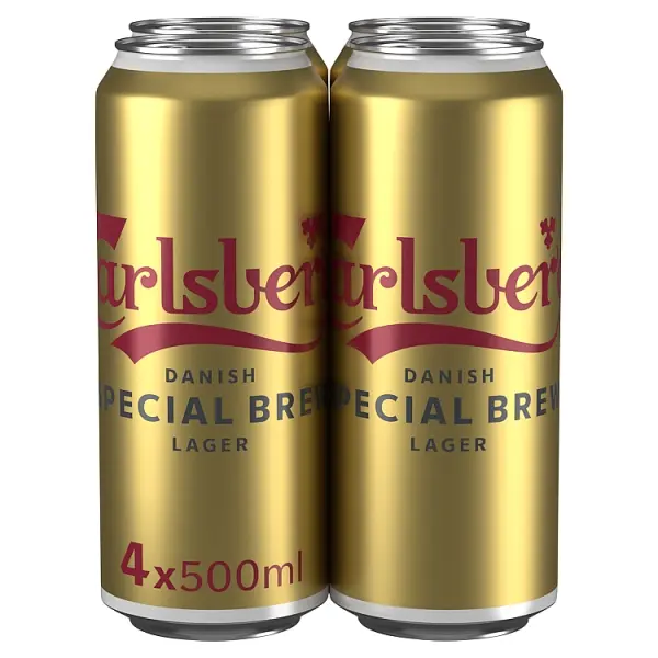 Carlsberg Special Brew 4 Pack of 500 ml