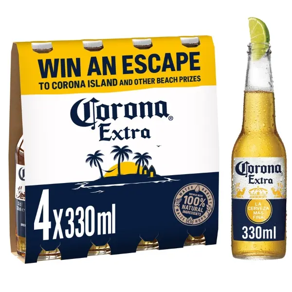 Corona extra 4 Pack of 330ml