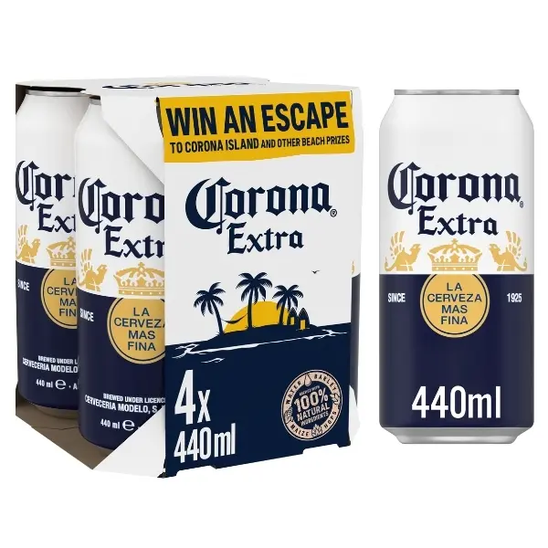 Corona Extra 4 Pack of 440 ml