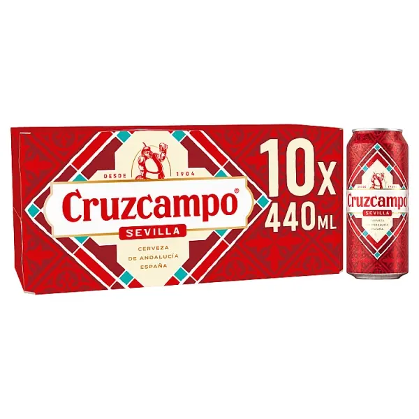 Cruzcampo 10 Pack of 440ml
