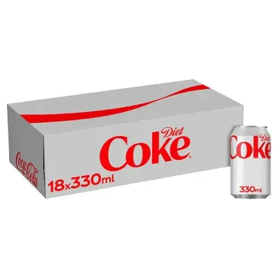 DIET COKE CAN 330ML