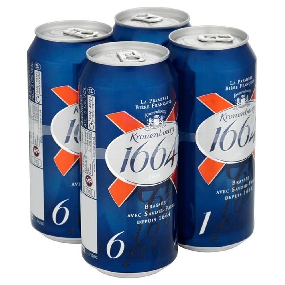 Kronenbourg 1664 4 Pack of 440 ml