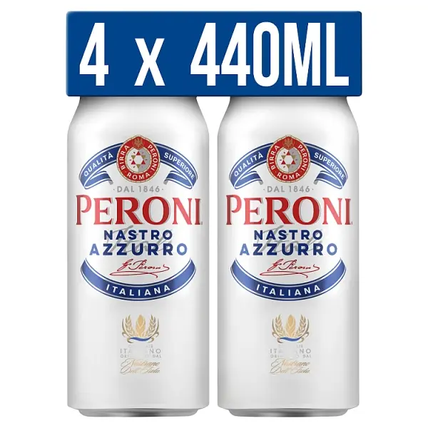 Peroni 4 Pack of 440 ml