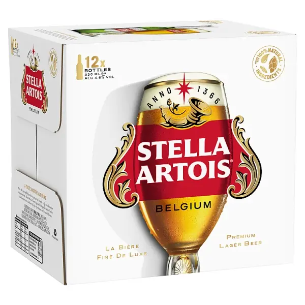 Stella 12 Pack of Bottle 330ml