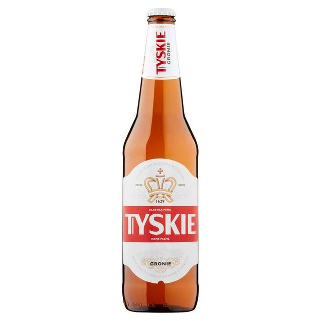 Tyskie 620/660ml bottle single