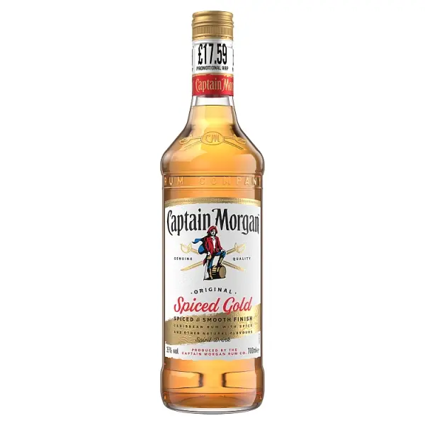 Captain Morgan Spiced Gold Rum Spirit 35% 70cl