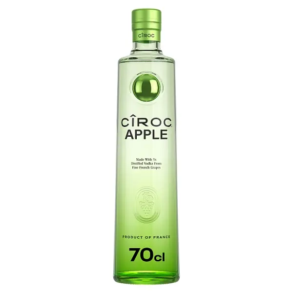 Ciroc Apple Flavoured Vodka 37.5% 70cl