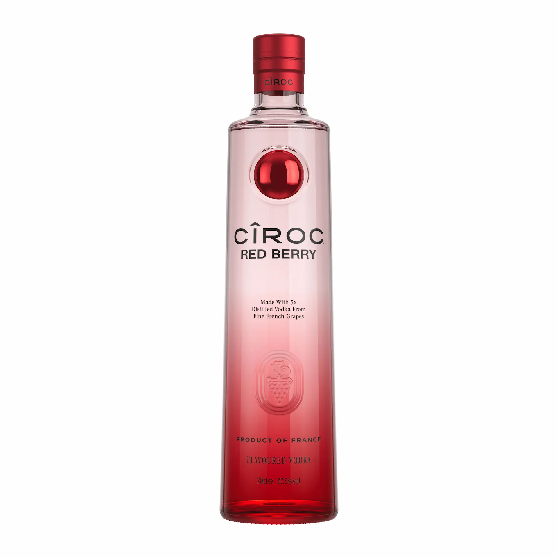 Ciroc Red Berry Flavoured Vodka 37.5% 70cl
