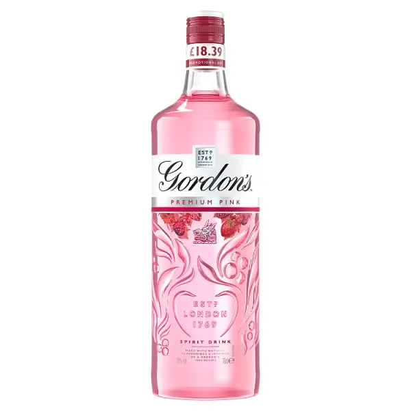 Gordons Premium Pink Gin 35% 70cl