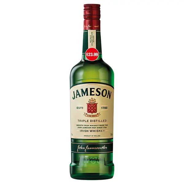 Jameson Irish Whiskey 70cl