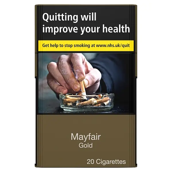 Mayfair King Size Gold 20's